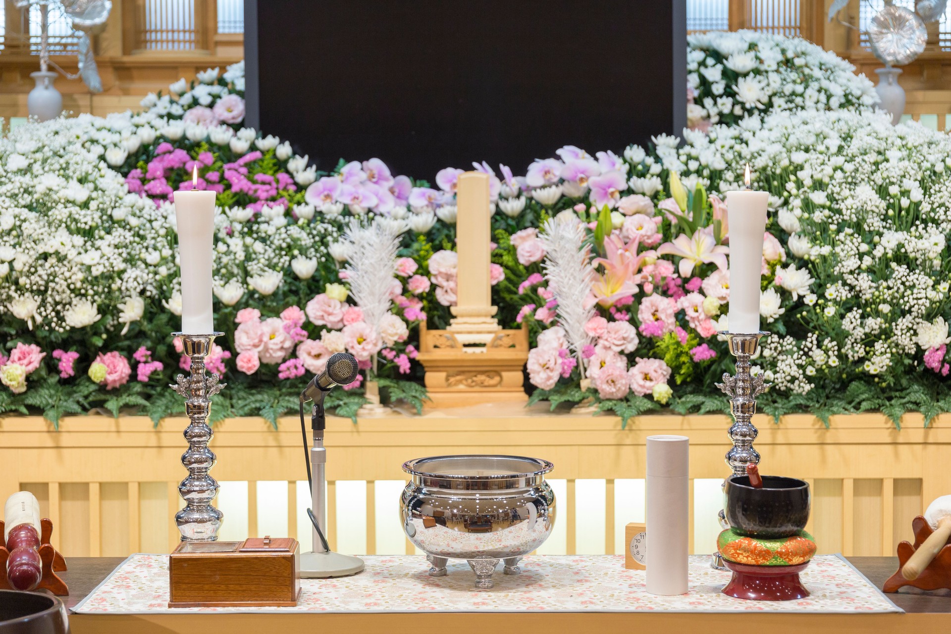 Japanese Funeral Fresh Flower Altar